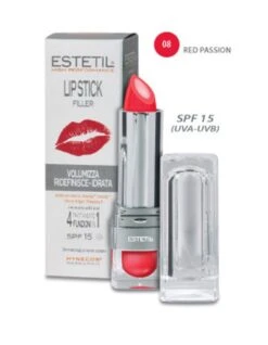 Estetil LipStick Filler 4in1 Colore 08 Red Passion