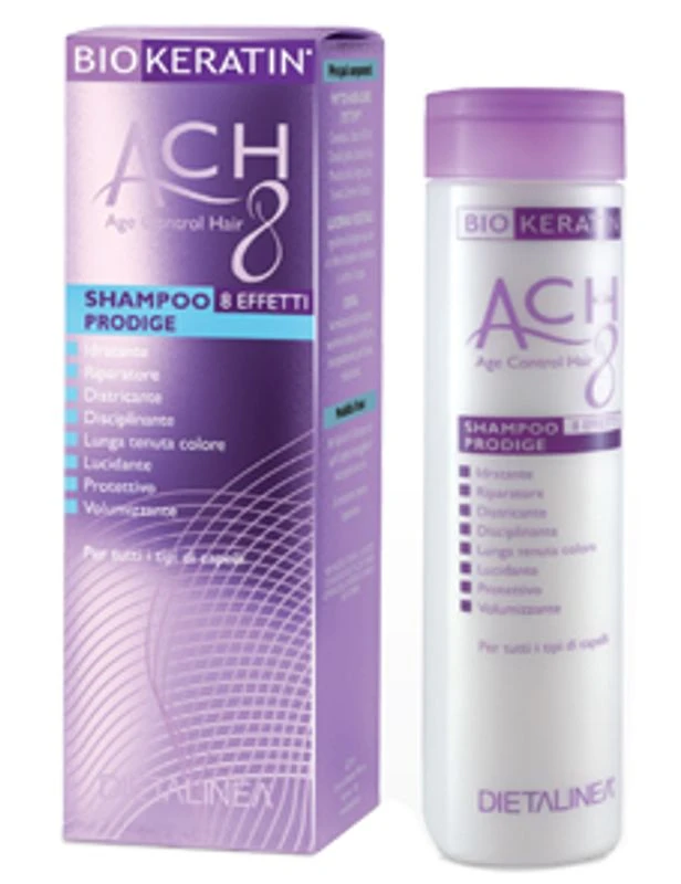 Dietalinea Biokeratin ACH8 Shampoo Prodige 8 Effetti 200ml 3 Dietalinea Biokeratin ACH8 Shampoo Prodige 8 Effetti 200ml