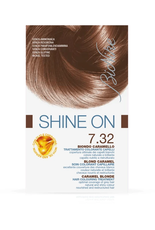 Bionike Shine On Trattamento Colorante Capelli 7.32 Biondo Caramello 3 Bionike Shine On Trattamento Colorante Capelli 7.32 Biondo Caramello