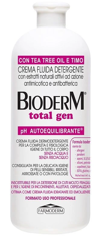 Bioderm Total Gen Crema Fluida Detergente 1000 Ml 3 Bioderm Total Gen Crema Fluida Detergente 1000 Ml
