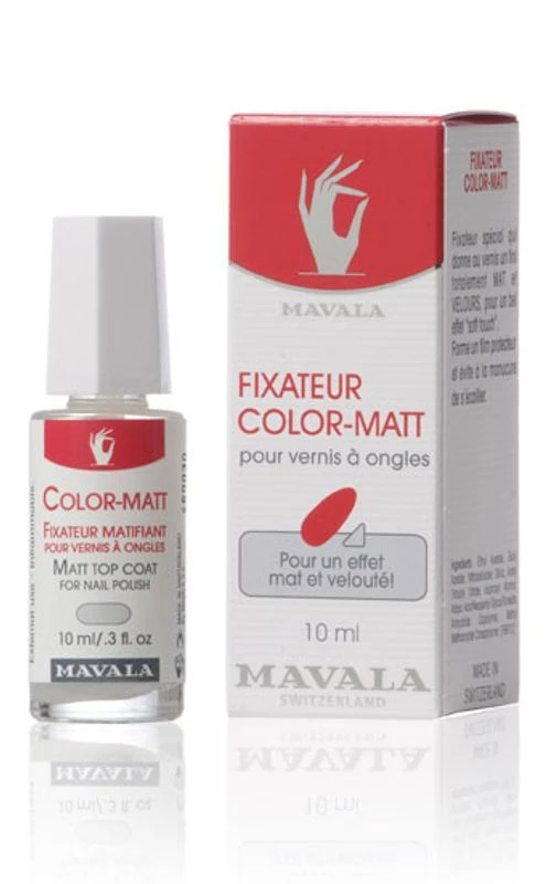 Mavala Top Coat Color-Matt Fissatore Per Smalto 3 Mavala Top Coat Color-Matt Fissatore Per Smalto