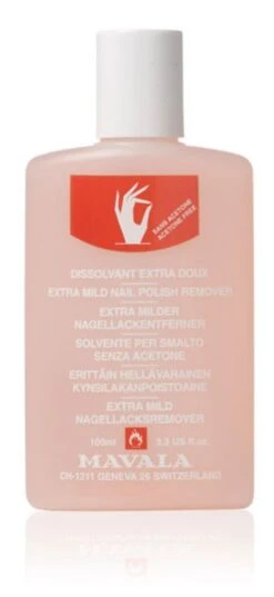 Mavala Solvente Per Smalto Senza Acetone 100 Ml