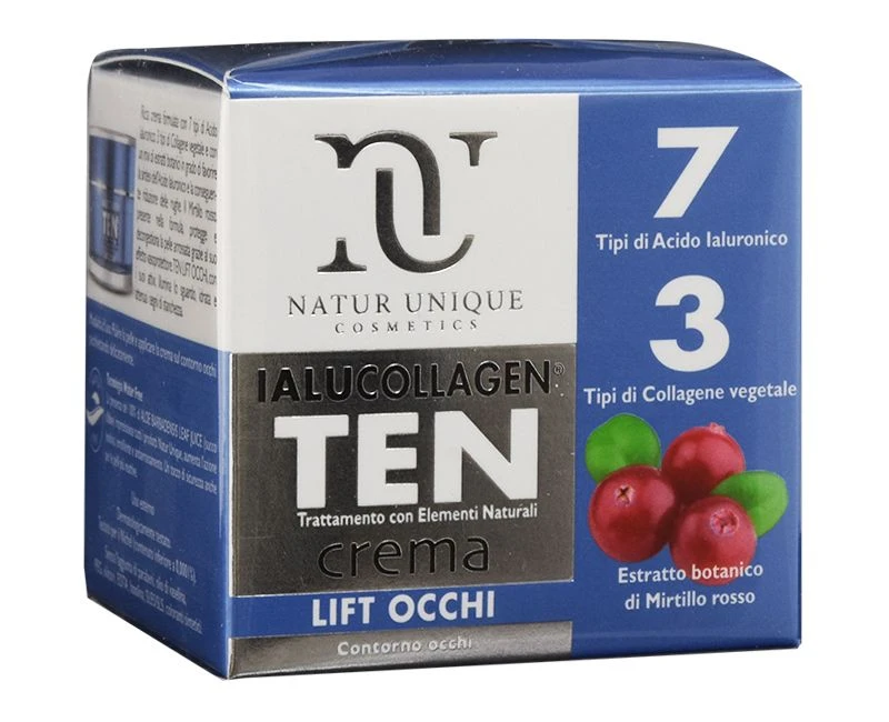 Natur Unique Ialucollagen Ten Crema Contorno Occhi 15ml 3 Natur Unique Ialucollagen Ten Crema Contorno Occhi 15ml
