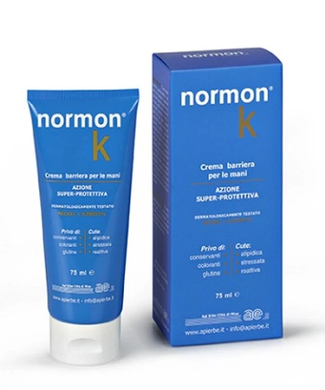 Normon K Crema Barriera Per Le Mani Super Protettiva 75ml 3 Normon K Crema Barriera Per Le Mani Super Protettiva 75ml