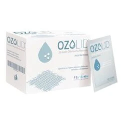 Ozolid Garze TNT Oftalmiche Monouso Per Idratare E Detergere Le Palpebre E Le Ciglia 20 Pezzi