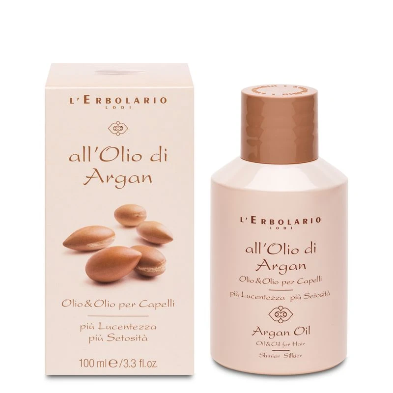 L'Erbolario Olio Per Capelli All'Olio Di Argan 100ml 3 L'Erbolario Olio Per Capelli All'Olio Di Argan 100ml