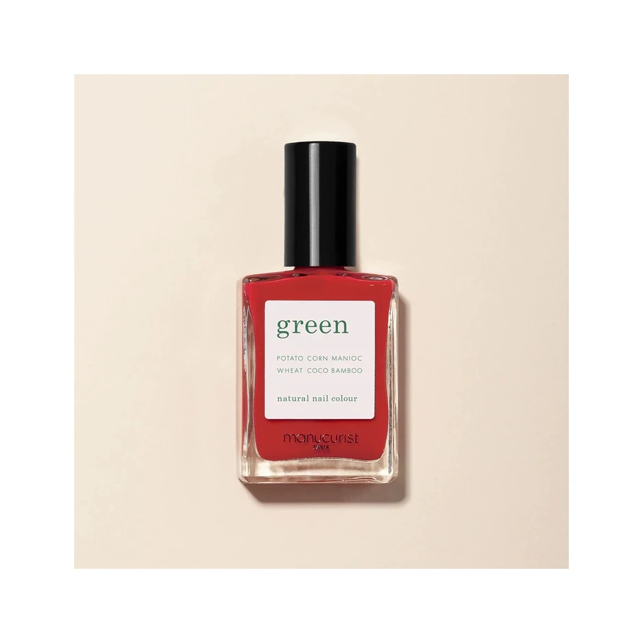 Manucurist Green Smalto Vegano Poppy Red 15ml 3 Manucurist Green Smalto Vegano Poppy Red 15ml