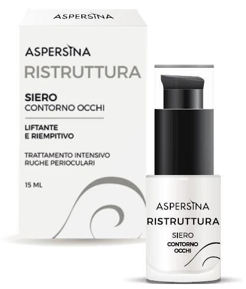 Aspersina Ristruttura Siero Contorno Occhi 15ml 3 Aspersina Ristruttura Siero Contorno Occhi 15ml