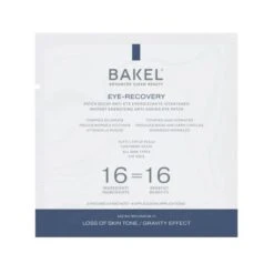 Bakel Eye-Recovery Patch Occhi Anti-Età Energizzante 2 Patches X 4 Bustine