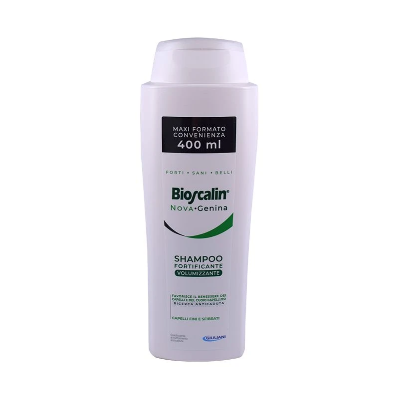 Bioscalin Nova Genina Shampoo Fortificante Volumizzante Per Capelli Fini E Sfibrati 400ml 3 Bioscalin Nova Genina Shampoo Fortificante Volumizzante Per Capelli Fini E Sfibrati 400ml