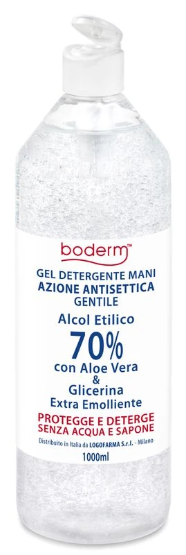 Boderm Gel Igienizzante Mani 70% Alcol 1000ml 3 Boderm Gel Igienizzante Mani 70% Alcol 1000ml