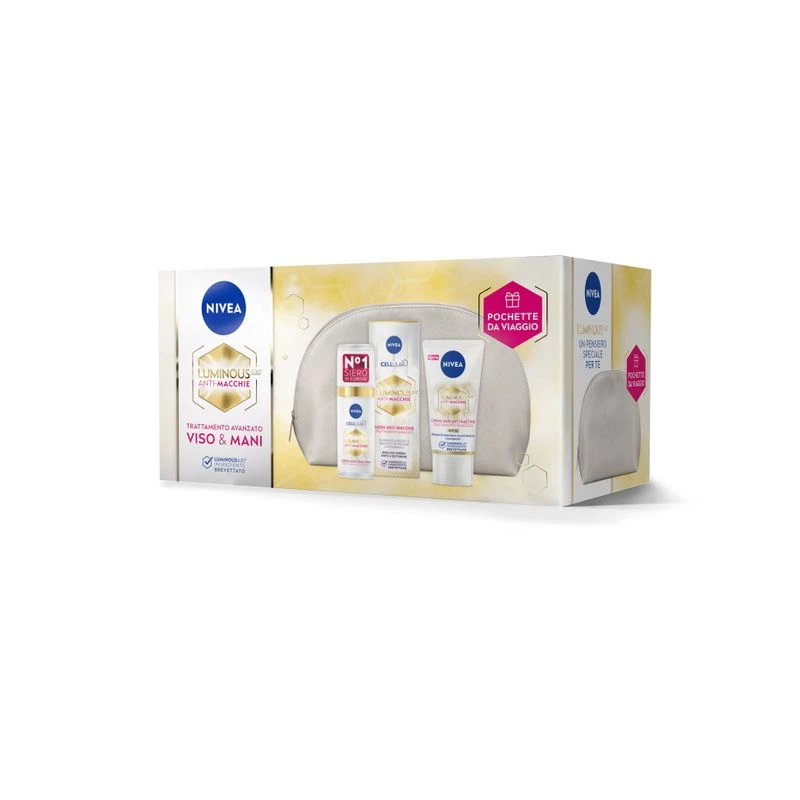Nivea Kit Cellular Luminous 630 Viso & Mani 3 Nivea Kit Cellular Luminous 630 Viso & Mani