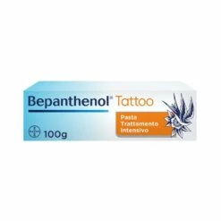 Bayer Bepanthenol Tattoo Pasta Trattamento Intensivo Tatuaggio 100g