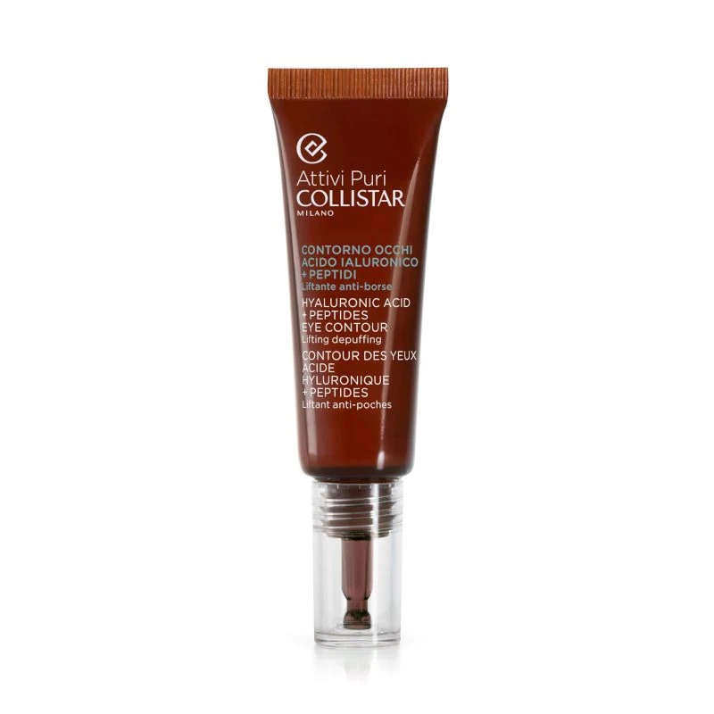 Collistar Attivi Puri Acido Ialuronico + Peptidi Contorno Occhi Liftante Anti-borse 15ml 3 Collistar Attivi Puri Acido Ialuronico + Peptidi Contorno Occhi Liftante Anti-borse 15ml