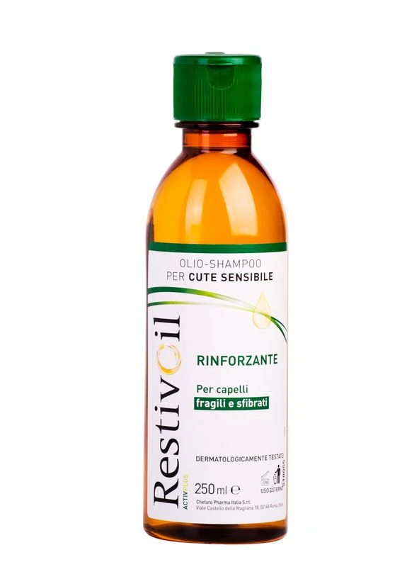 Perrigo Restivoil ActivPlus Olio-shampoo Rinforzante Per Capelli Fragili E Sfibrati 250ml 6 Perrigo Restivoil ActivPlus Olio-shampoo Rinforzante Per Capelli Fragili E Sfibrati 250ml - immagine 4