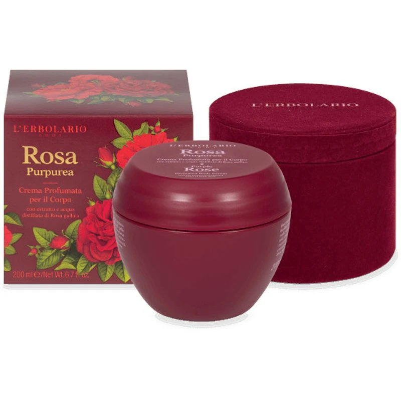 L'Erbolario Rosa Purpurea Crema Profumata Corpo 200ml 3 L'Erbolario Rosa Purpurea Crema Profumata Corpo 200ml